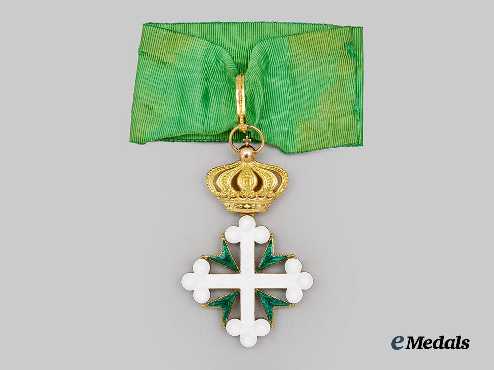 italy,_kingdom._an_order_of_st._lazarus_and_st._maurice,_commander_in_gold,_c.1900___m_n_c1174