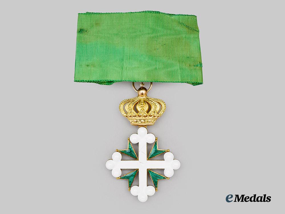 italy,_kingdom._an_order_of_st._lazarus_and_st._maurice,_commander_in_gold,_c.1900___m_n_c1176