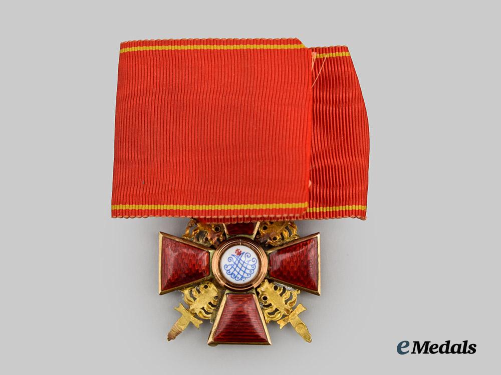 russia,_imperial._an_order_of_st._ann,_i_i_i_class_in_gold_with_swords,_c.1905___m_n_c1188