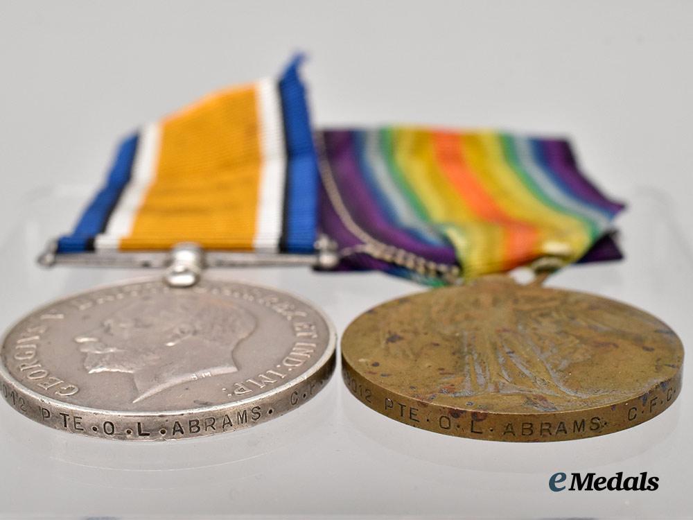 canada,_c_e_f._a_first_war_lot_to_pte._abrams,_canadian_forestry_corps___m_n_c1217