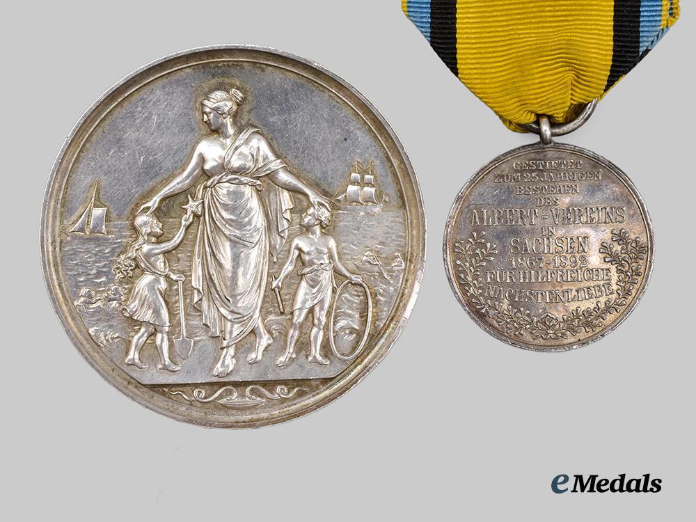 germany,_empire._a_lot_of_two_commemorative_medals(_saxony/_baden)___m_n_c1244