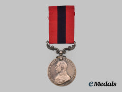 United Kingdom. A Distinguished Conduct Medal, to Corporal Arthur W. Farr, 18th Battalion, Machine Gun Corps