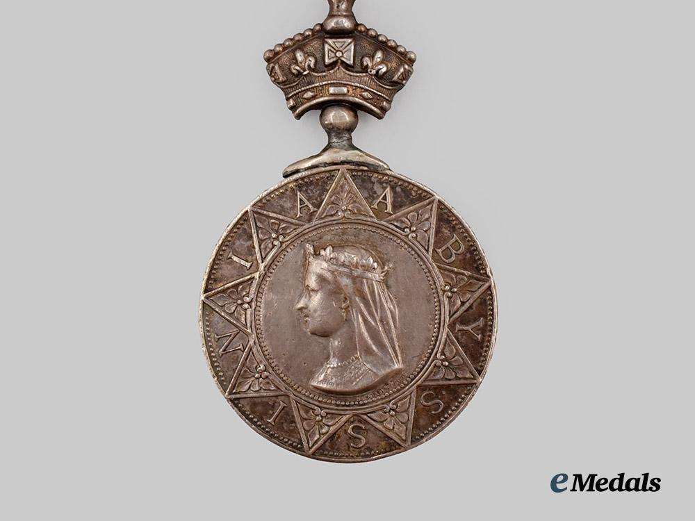 united_kingdom._an_abyssinian_medal_to_j._dyer,_royal_marine,_h._m._s_dryad___m_n_c1320