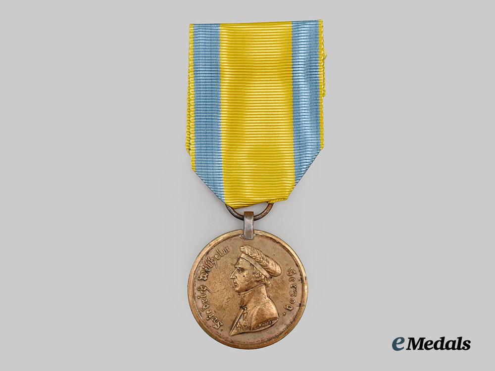 germany,_duchy_of_brunswick._a_waterloo_medal1815_to_soldat_johann_pommerene,1st_light_infantry_battalion___m_n_c1324