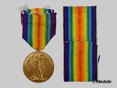 United Kingdom. A First War Victory Medal to Gunner H.R. Dyer, Royal Artillery