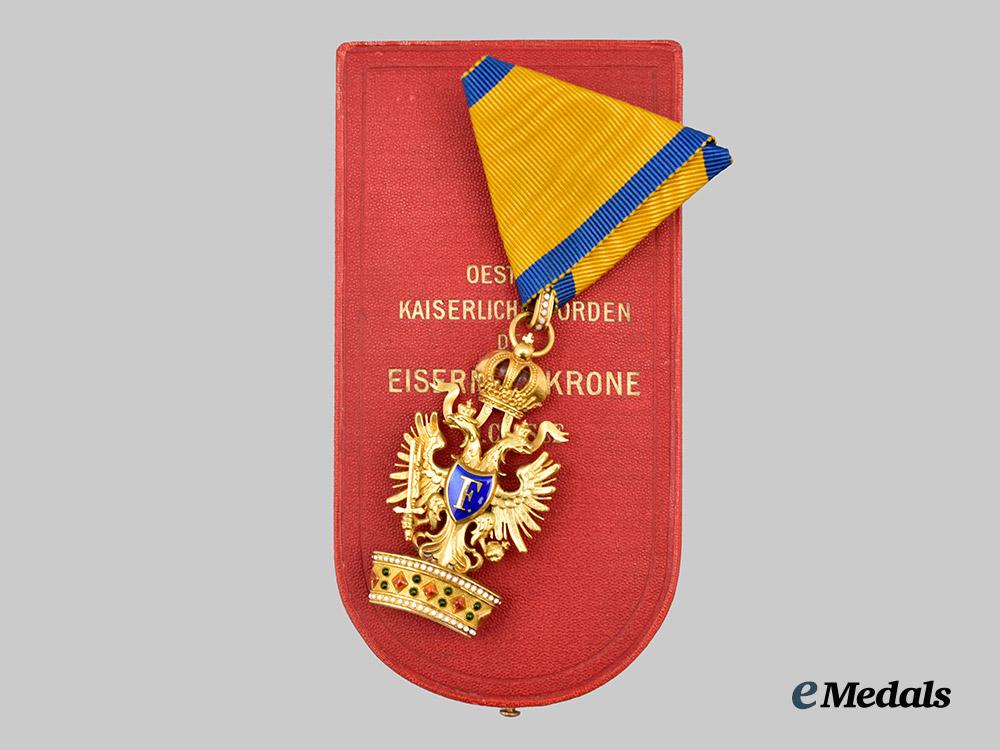 austria,_imperial._an_order_of_the_iron_crown,_i_i_i_class_in_gold,_by_rothe,_c.1900___m_n_c1396