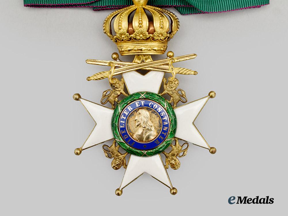 saxe-_ernestine,_duchies._a_house_order_of_saxe-_ernestine,_commander's_cross_with_swords_on_ring___m_n_c1404