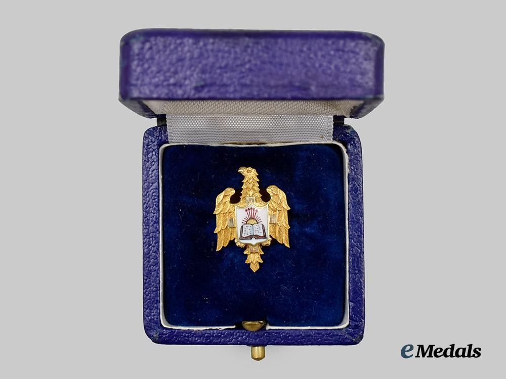 spain,_fascist_state._a_rare_fascist_university_leader_pin,_in_gold,_c.1936___m_n_c1446