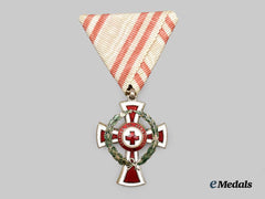 Austria, Imperial. An Honour Decoration of the Red Cross, II Class Cross