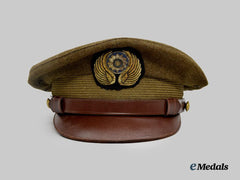 China, Republic. A Kuomintang Army Officer’s Service Cap, American Made