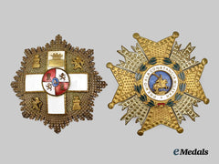 Spain, Spanish State. An Order of St. Hermenegildo, Commander and Order of Military Merit, III Class, c. 1930