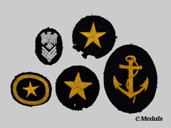 Germany, Kriegsmarine. A Mixed Lot of Trade and Rank Insignia