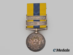 United Kingdom. A Khedive's Sudan Medal 1896-1908, 1st Lincolnshire Regiment