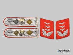 Germany, Luftwaffe. A Set of Flak/Artillery Hauptmann Rank Insignia