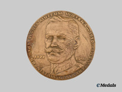 Poland, Republic. A Commemorative Medal of Bronislaw Gembarzewski 1872-1941