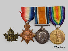 Canada, CEF. A First War Bar to Pte. McKay, 3rd Battalion “Toronto Regiment”