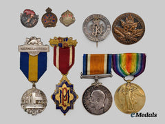 Canada, CEF. A First War Group to Pte. Wood, 60th Battalion