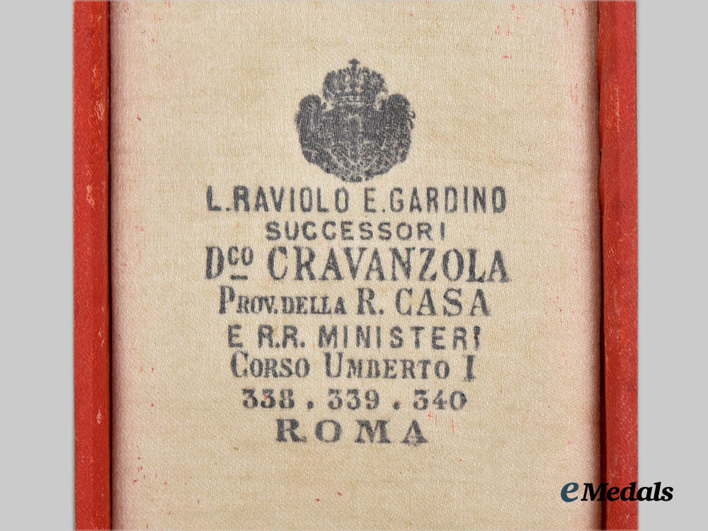 italy,_kingdom._a_lot_of_four_order_cases___m_n_c1886