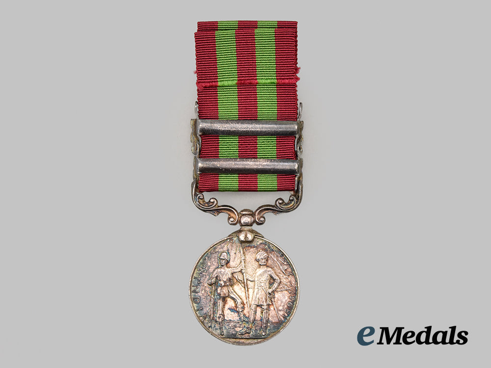 united_kingdom._india_medal1895-1902,3rd_punjab_cavalry___m_n_c1922