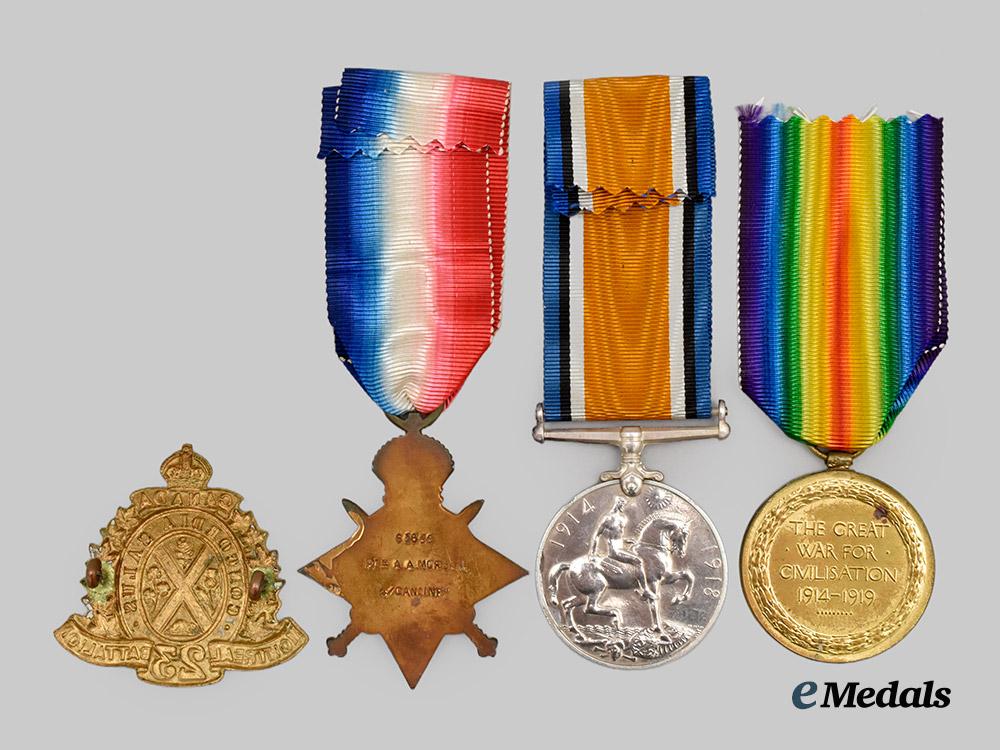 canada,_c_e_f._a_first_war_trio_to_pte_a._a._morgan,4th_battalion,_died_of_wounds,1915___m_n_c1922