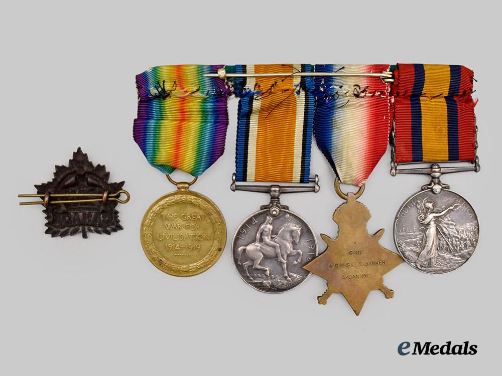 canada,_c_e_f._a_queen’s_south_africa_and_first_war_group_to_a._q._m_sergeant_c._barker,3rd_battalion___m_n_c1950