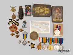 Canada, CEF. A First and Second War Group to Sergeant O’Connell, PPCLI, Wounded at Ypres, 1915