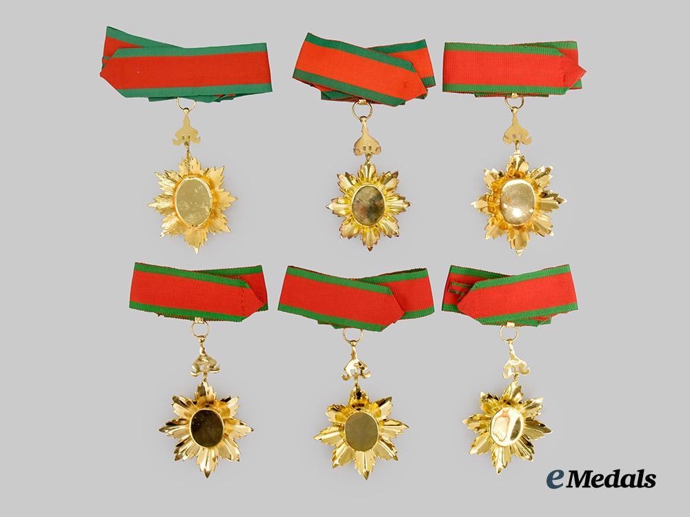 cambodia._a_lot_of_six_royal_order_of_cambodia,_commanders___m_n_c1970