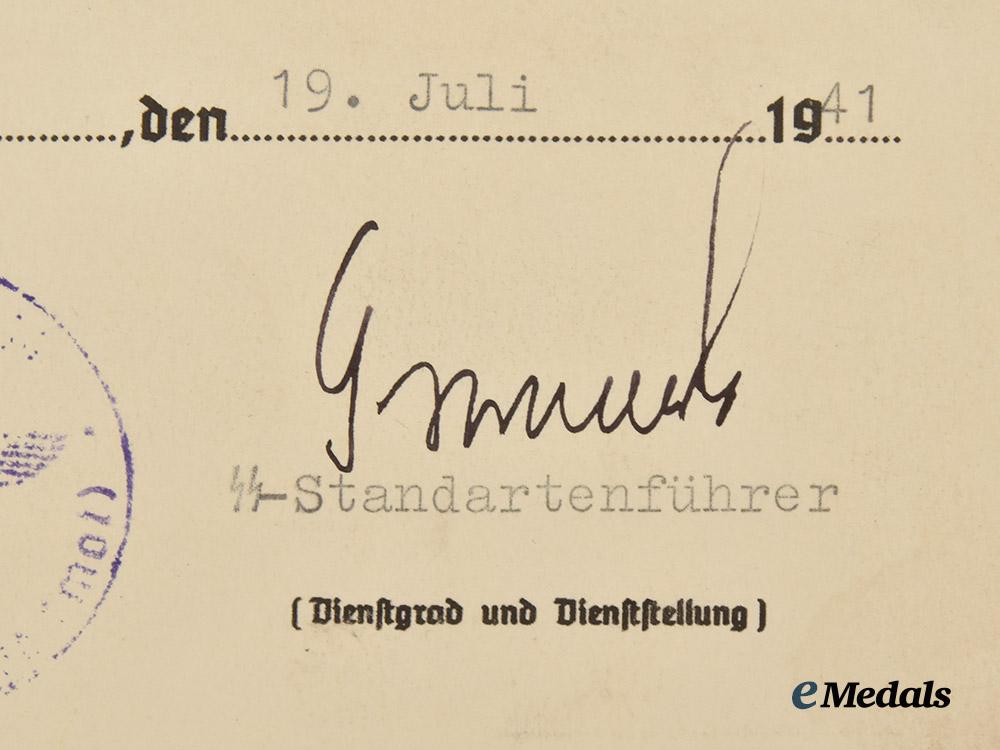 germany,_s_s._an_award_document_for_a1939_iron_cross_i_class_to_s_s-_obersturmführer_hermann_schmidt,_operation_barbarossa___m_n_c1982