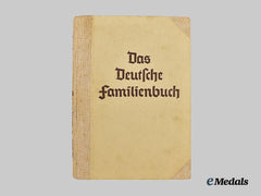 Germany, Third Reich. A Rare & Unused Germany Family Book, with Berlin Olympics Program