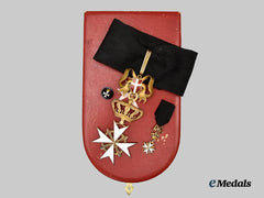 Austria, Imperial. An Order of the Knight’s of Malta, Commander Cross Neck Badge, by Cravanzola, c. 1910