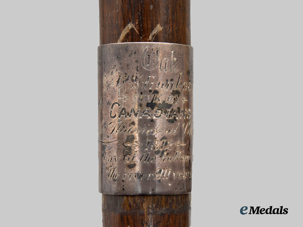 canada,_dominion._a_stick_made_of_oak_from_war_of1812_u._s_gunboat,_c.1900___m_n_c2057