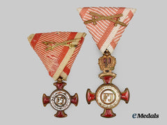 Austria, Empire. A Lot of Two Merit Crosses