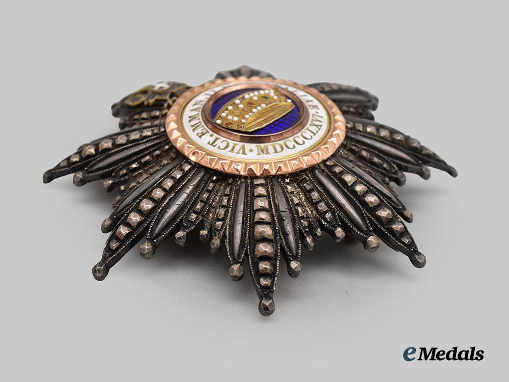 italy,_kingdom._an_order_of_the_crown,_grand_cross_breast_star_in_gold___m_n_c2162