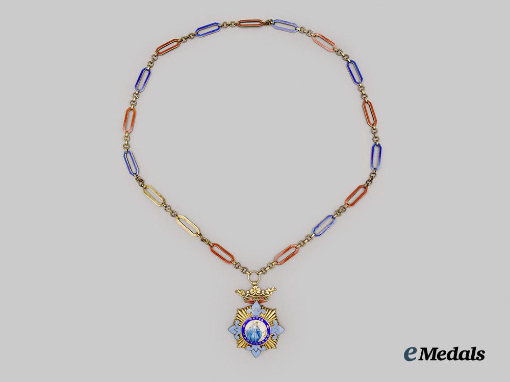 spain,_fascist_state._an_order_of_penitentiary_social_merit,_distinguished_gold_cross_with_collar,_c.1945___m_n_c2250