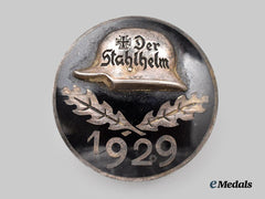 Germany, Der Stahlhelm. A 1929 Commemorative Service Badge, by Der Stahlhof
