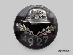 Germany, Der Stahlhelm. A 1927 Commemorative Service Badge, by Der Stahlhof
