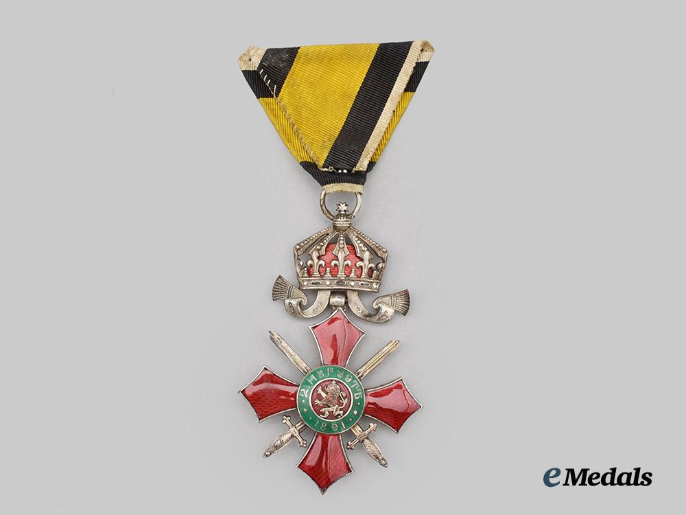 bulgaria,_kingdom._an_order_of_military_merit,_v_class_with_crown___m_n_c2366