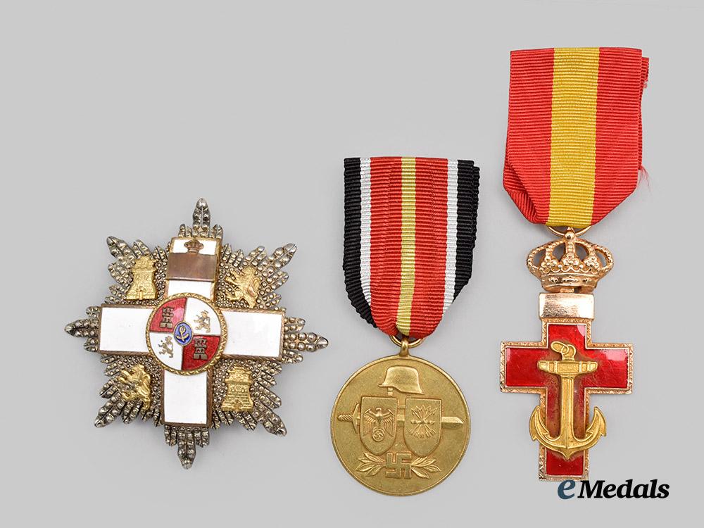 spain,_spanish_state._a_military_merit_order,_naval_merit_order_and_blue_division_medal,_c.1970___m_n_c2396