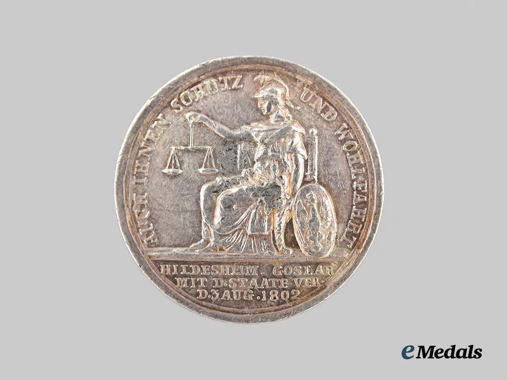 prussia,_kingdom._a_unification_of_brandenburg_with_germany_commemorative_coin,_c.1802___m_n_c2434