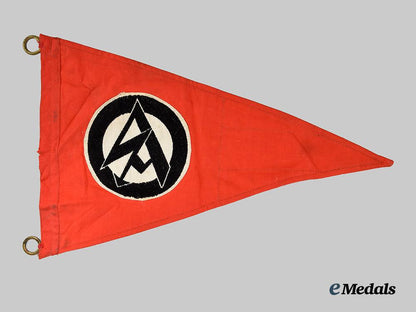 germany,_third_reich._a_sturmabteilung_pennant,_with_period_publications___m_n_c2483