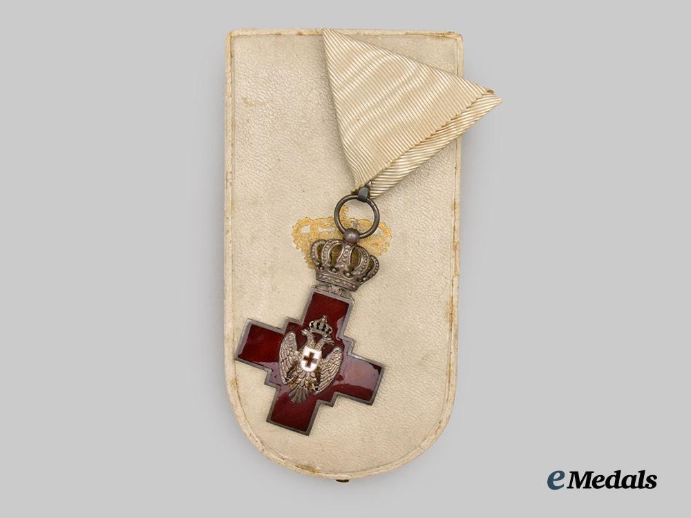 serbia,_kingdom._a_red_cross_society_decoration,_with_case___m_n_c2682