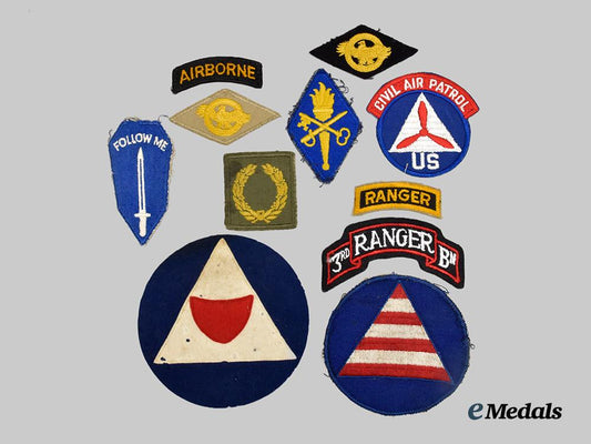 united_states._a_lot_of_thirteen_second_war_army_and_civil_air_patrol_patches___m_n_c2699