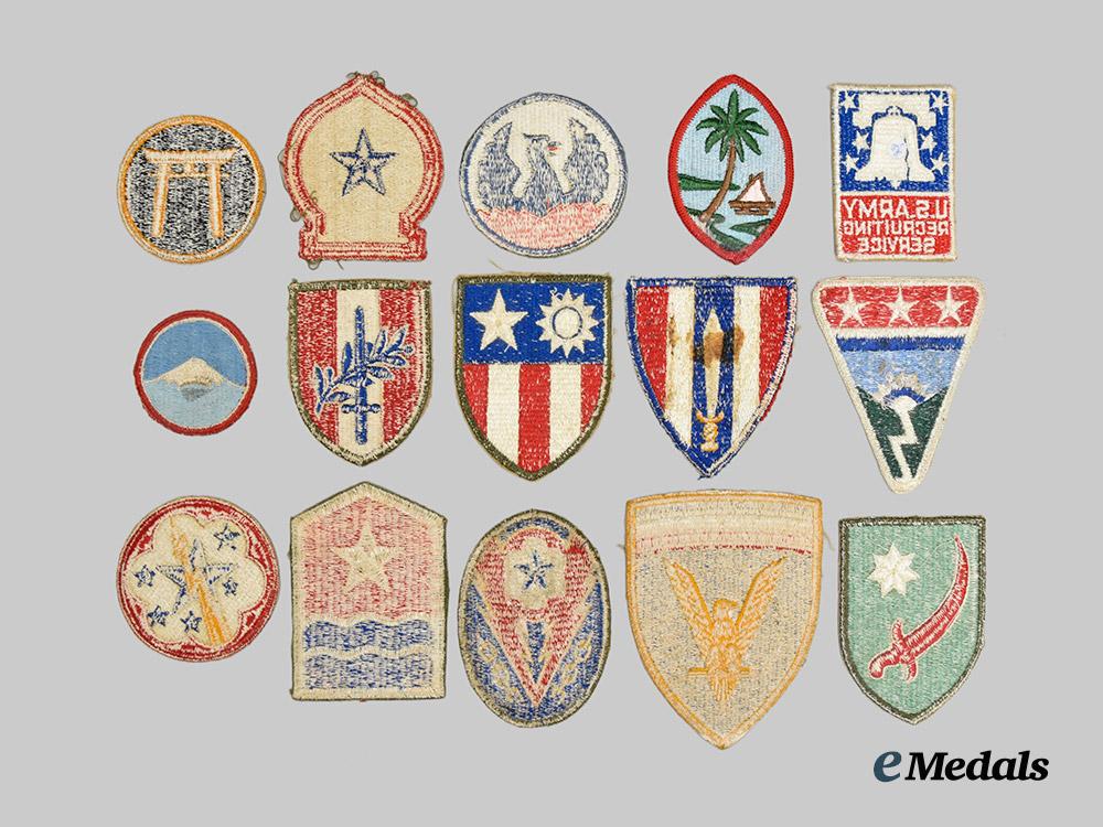 united_states._a_lot_of_fifteen_second_war_army_patches___m_n_c2706