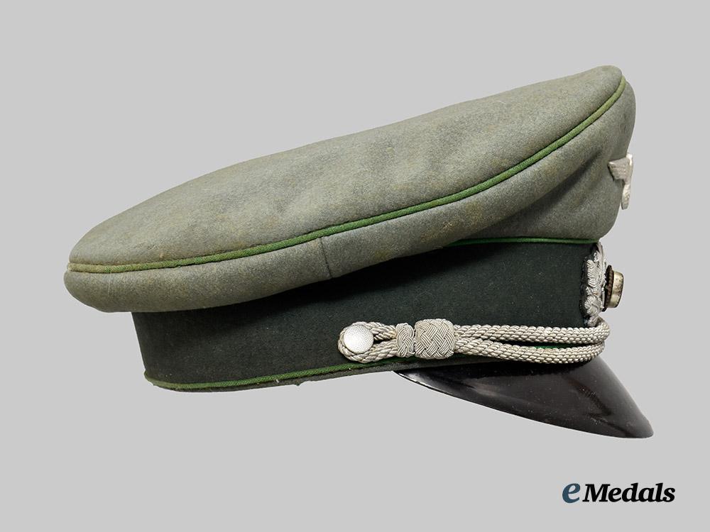 germany,_heer._a_jäger_officer’s_visor_cap___m_n_c2744