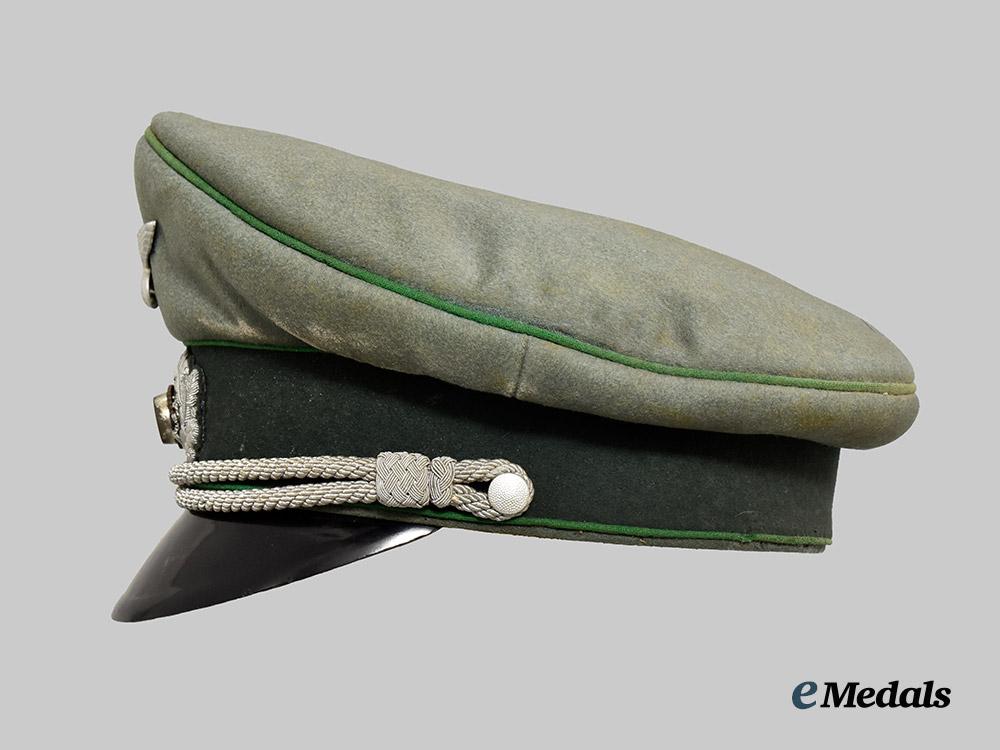 germany,_heer._a_jäger_officer’s_visor_cap___m_n_c2745