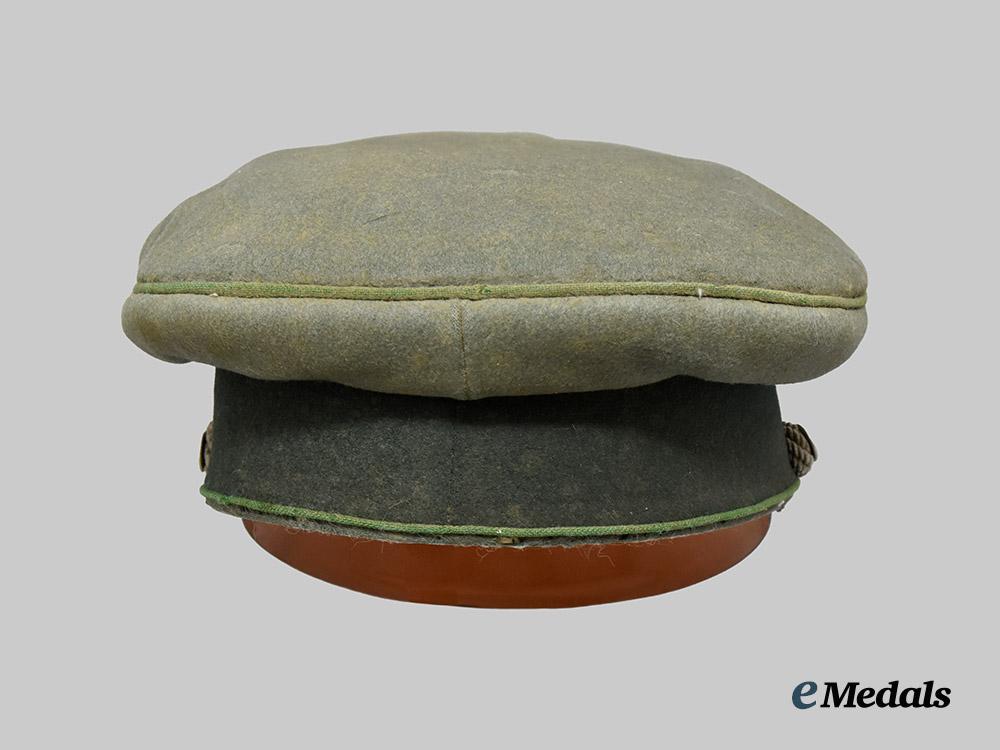 germany,_heer._a_jäger_officer’s_visor_cap___m_n_c2746