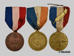 Serbia, Kingdom. A Lot of Three Shooting Medals