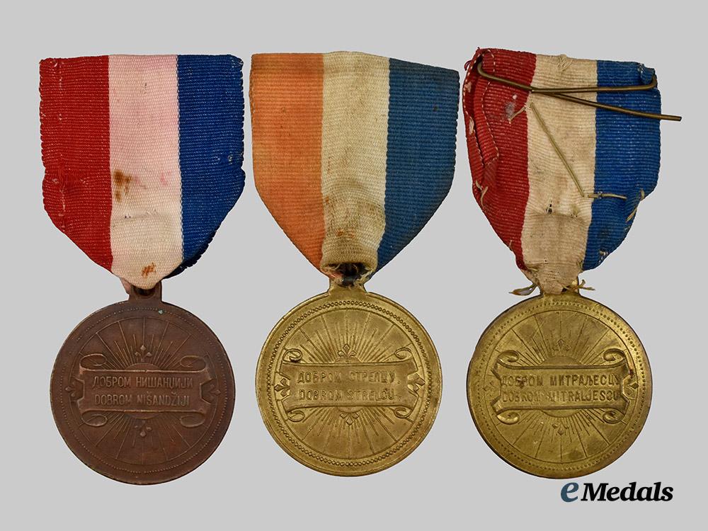 serbia,_kingdom._a_lot_of_three_shooting_medals___m_n_c2755