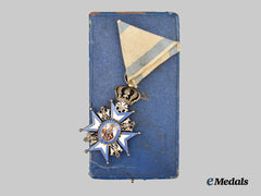 Serbia, Kingdom. An Order of St. Sava, V Class in Case