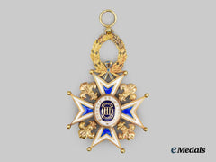 Spain, Kingdom. A Royal And Distinguished Order Of Charles III, Grand Cross In Gold, c. 1900